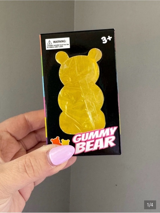Other - NWT 🏷️ | Gummy Bear | Squish Toy - Yellow Gummy Design